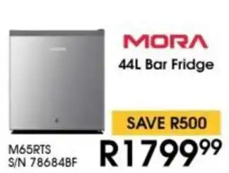 Hirsch's MORA Bar Fridge offer