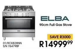 Hirsch's ELBA Full Gas Stove offer