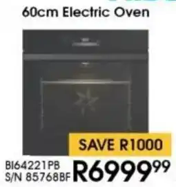 Hirsch's Hisense Electric Oven offer
