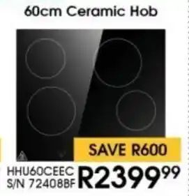 Hirsch's Hisense Ceramic Hob offer