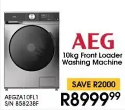 Hirsch's AEG Front Loader Washing Machine offer