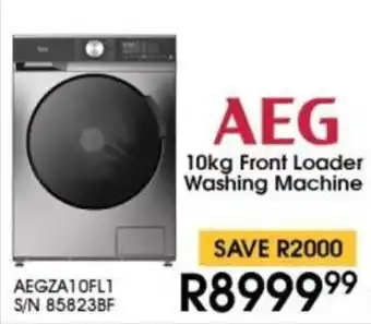 Hirsch's AEG Front Loader Washing Machine offer
