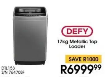 Hirsch's DEFY Metallic Top Loader offer