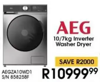 Hirsch's AEG Inverter Washer Dryer offer