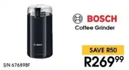 Hirsch's Bosch Coffee Grinder offer