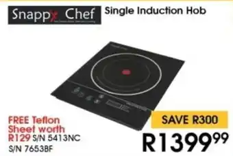 Hirsch's Snapp Chef Single Induction Hob offer