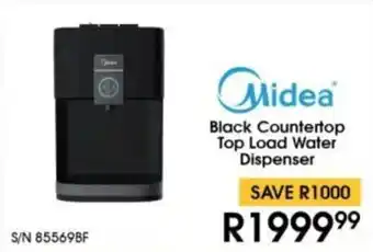 Hirsch's Midea Black Countertop Top Load Water Dispenser offer