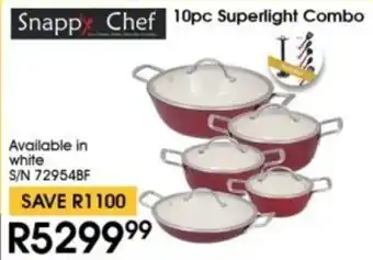 Hirsch's Snapp Chef Superlight Combo offer
