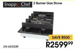 Hirsch's Snapp Chef 2 Burner Gas Stove offer