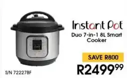 Hirsch's Instant Pot Duo 7-in-1 Smart Cooker offer