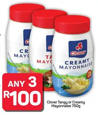 Pick n Pay Hypermarket Clover Tangy or Creamy Mayonnaise offer