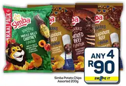 Pick n Pay Hypermarket Simba Potato Chips Assorted offer