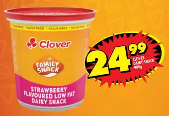 Shoprite Clover dairy snack offer