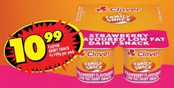 Shoprite Clover dairy snack offer