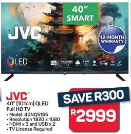 Pick n Pay Hypermarket JVC 40" 101cm QLED Full HD TV offer