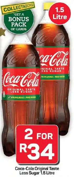 Pick n Pay Hypermarket Coca-Cola Original Taste Less Sugar offer