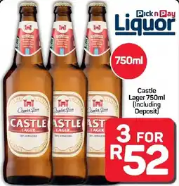 Pick n Pay Hypermarket Castle Lager offer