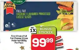 Pick n Pay Hypermarket First Choice Full Fat Cheese Slices Assorted offer