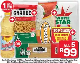 Pick n Pay Hypermarket All 5 for R99 offer