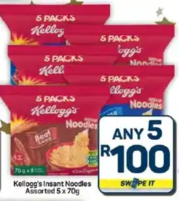 Pick n Pay Hypermarket Kellogg's Insant Noodles Assorted offer