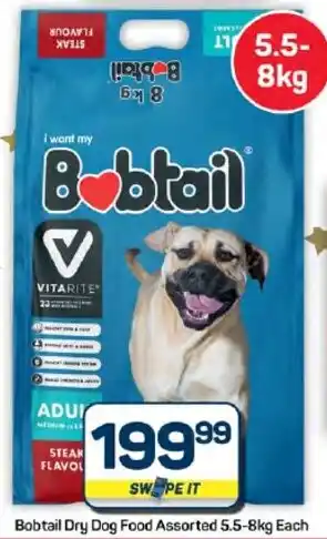 Pick n Pay Hypermarket Bobtail Dry Dog Food Assorted offer