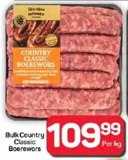 Pick n Pay Hypermarket Bulk Country Classic Boerewors offer