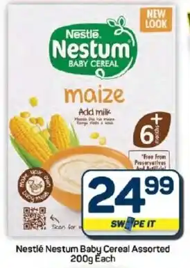 Pick n Pay Hypermarket Nestlé Nestum Baby Cereal Assorted offer
