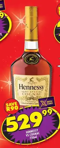 Shoprite Hennessy VS Cognac-750ml offer