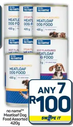 Pick n Pay Hypermarket no name Meatloaf Dog Food Assorted 420g offer