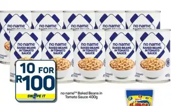 Pick n Pay Hypermarket no name Baked Beans in Tomato Sauce 400g offer