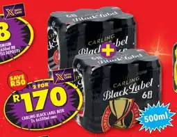 Shoprite CARLING BLACK LABEL BEER offer