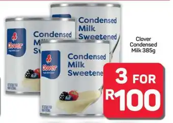 Pick n Pay Hypermarket Clover Condensed Milk 385g offer