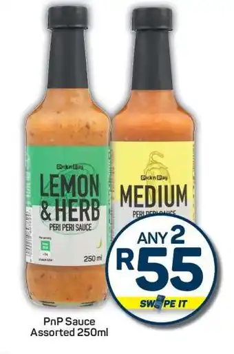 Pick n Pay PnP Sauce Assorted 250ml offer