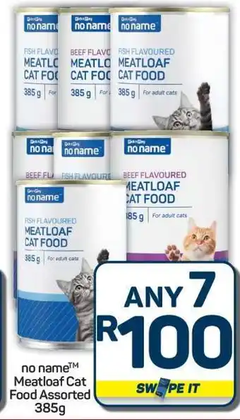 Pick n Pay Hypermarket no name Meatloaf Cat Food Assorted 385g offer