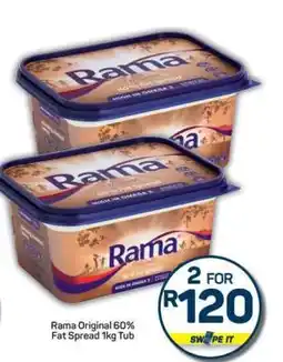 Pick n Pay Rama Original 60% Fat Spread 1kg Tub offer