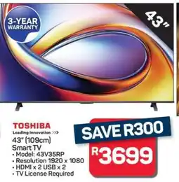 Pick n Pay Hypermarket Toshiba Smart TV offer