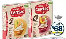 Pick n Pay Nestlé Cerelac Baby Cereal Assorted 200g offer
