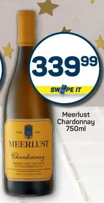 Meerlust Chardonnay 750ml