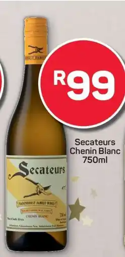 Pick n Pay Secateurs Chenin Blanc 750ml offer
