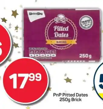 Pick n Pay PnP Pitted Dates 250g Brick offer