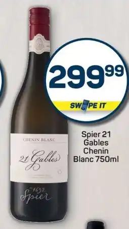 Pick n Pay Spier 21 Gables Chenin Blanc 750ml offer