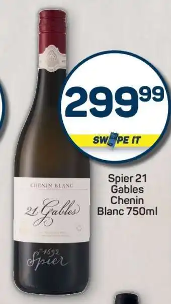Pick n Pay Spier 21 Gables Chenin Blanc 750ml offer
