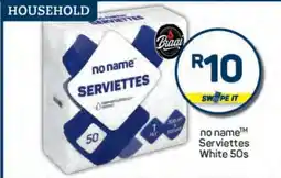 Pick n Pay no name Serviettes White 50s offer
