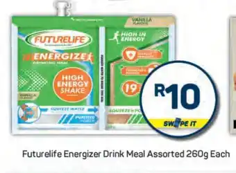 Pick n Pay Futurelife Energizer Drink Meal Assorted 260g Each offer