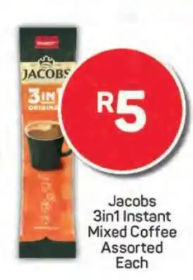 Pick n Pay Jacobs 3in1 Instant Mixed Coffee Assorted Each offer