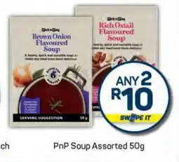 Pick n Pay PnP Soup Assorted 50g offer