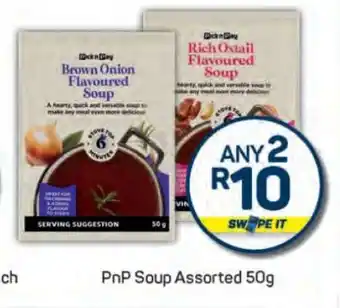 Pick n Pay PnP Soup Assorted 50g offer
