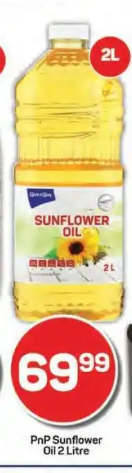 Pick n Pay PnP Sunflower Oil 2 Litre offer