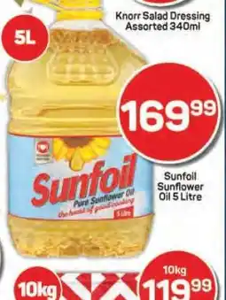Pick n Pay Sunfoil Sunflower Oil 5 Litre offer