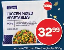 Pick n Pay no name Frozen Mixed Vegetables 900g offer